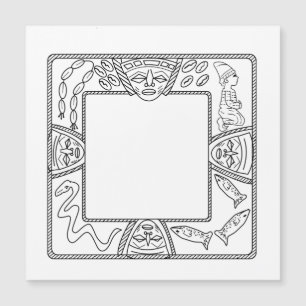 Plateau de divination d'Opon Ifa Yoruba