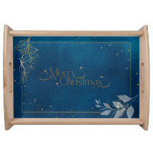 Plateau de service de Noël