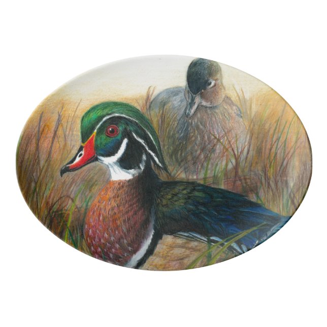 Plateau De Service En Porcelaine Drake et Susie (Devant)