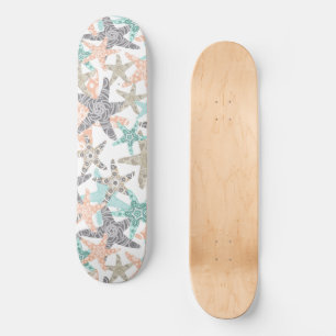 Plateau de skateboard Motif sans Seamless Starfish