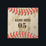 Plateau En Acrylique Personalized Vintage Baseball Name Number Retro<br><div class="desc">Personalized vintage baseball name number retro design  can be good for you if you love Baseball. Or it could be a great gift for those who loves baseball.</div>