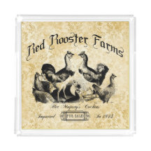 Publicité vintage sur la ferme de volaille