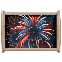 FEU AMÉRICAIN PATRIOTIQUE ROUGE BLANC BLEU