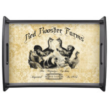 Publicité de ferme avicole vintage