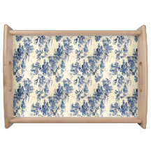 Vintage Blue Toile Farm Life
