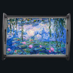 Plateau Water Lilies, célèbre tableau de Claude Monet en 1<br><div class="desc">Water Lilies,  célèbre oeuvre de l'artiste impressionniste Claude Monet en 1919</div>
