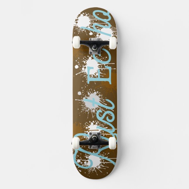 Plateforme de skateboard Rust Echo (Recto)
