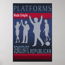 Plateformes Fabriqué Simple 1 Poster