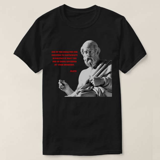Platon citation Classic TShirt (Design devant)