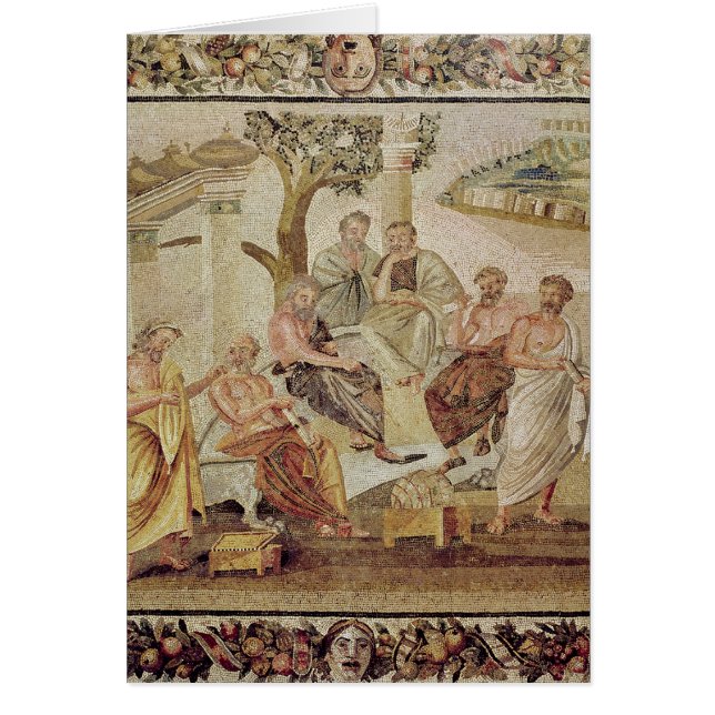 Platon conversant avec ses élèves (Devant)