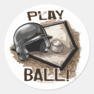 Play Ball! Autocollant