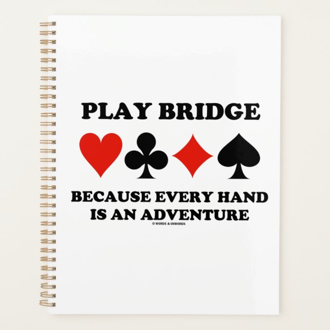Play Bridge Parce Que Chaque Main Est Une Aventure (Devant)