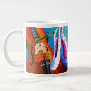 "Play Paint Pointe" Jumbo Coffee Mug par panoplei