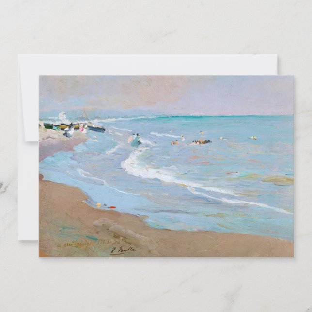 Playa de Valencia | Joaquín Sorolla (Devant)