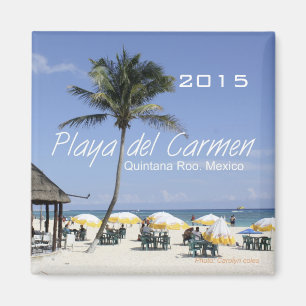 Playa del Carmen Mexique Plage Magnet Changement A