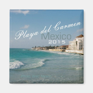 Playa del Carmen Mexique Plage Magnet Changement A