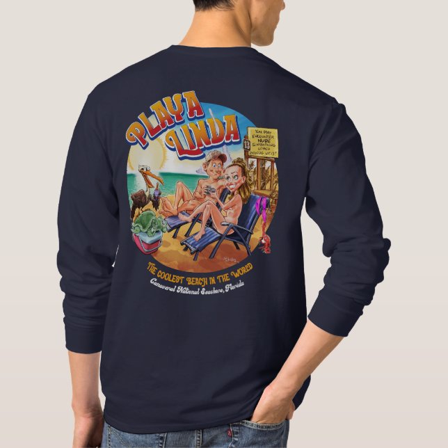 PlayaLinda Beach T-Shirt (Dos)
