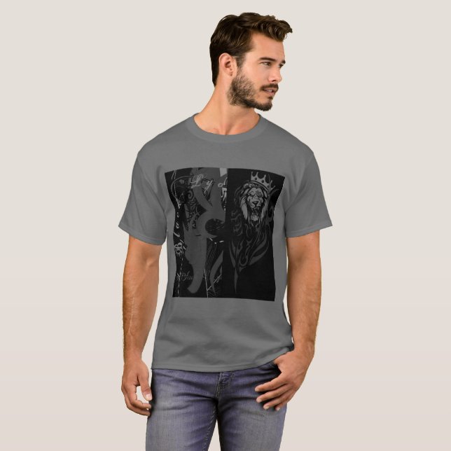 Playera Tshirt Black Lyon brabus music studio 19 4 (Devant entier)