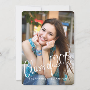 Playful Fun Class of 2015 Invitation de diplôme