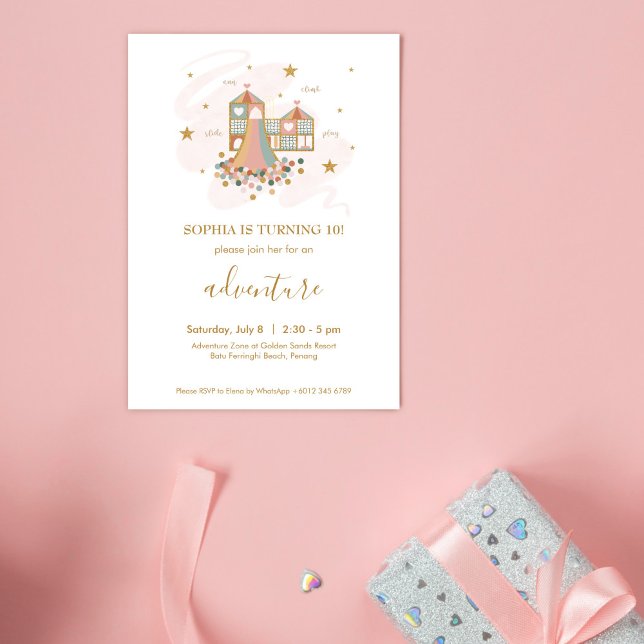 Playground Adventure Party Invitation (Créateur téléchargé)