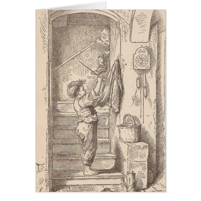 Playing on the Stairs (Devant)