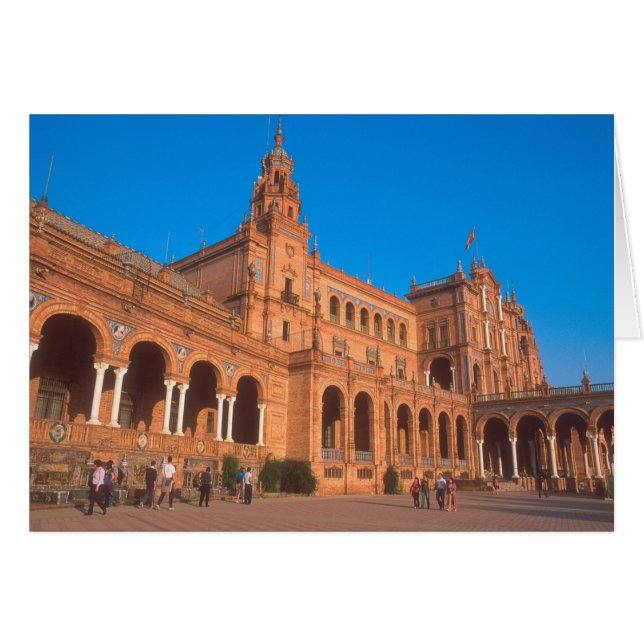 Plaza de Espana à Séville, Espagne. (Devant horizontal)