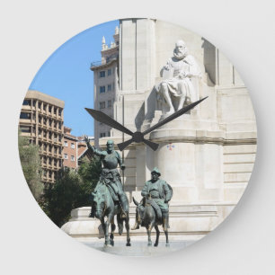 Plaza de España, horloge murale de Madrid