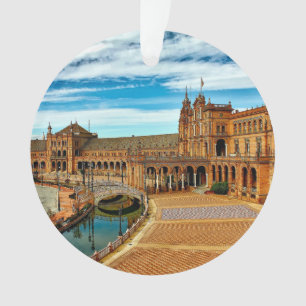 Plaza de Espana, Séville. Espagne