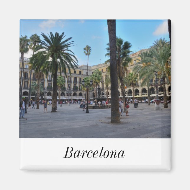 Plaza Real Magnet (Devant)