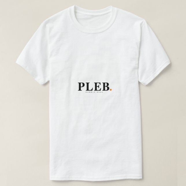 PLEB - T-Shirt Femme Bitcoin (Design devant)