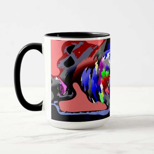 Plein couleurs Big Mug (Gauche)