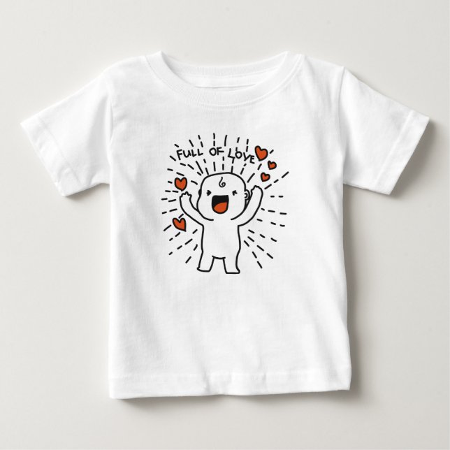 Plein d'amour Toddler Sweat - shirt à capuche Pull (Devant)