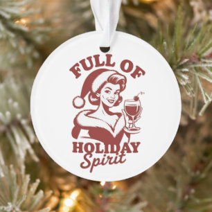 Plein d'esprit de fête de Noël Vin Snarky Noël Xma