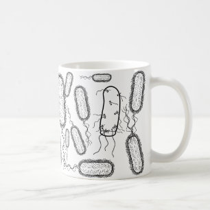 Plein graphique de tasse microbienne d'Imposter