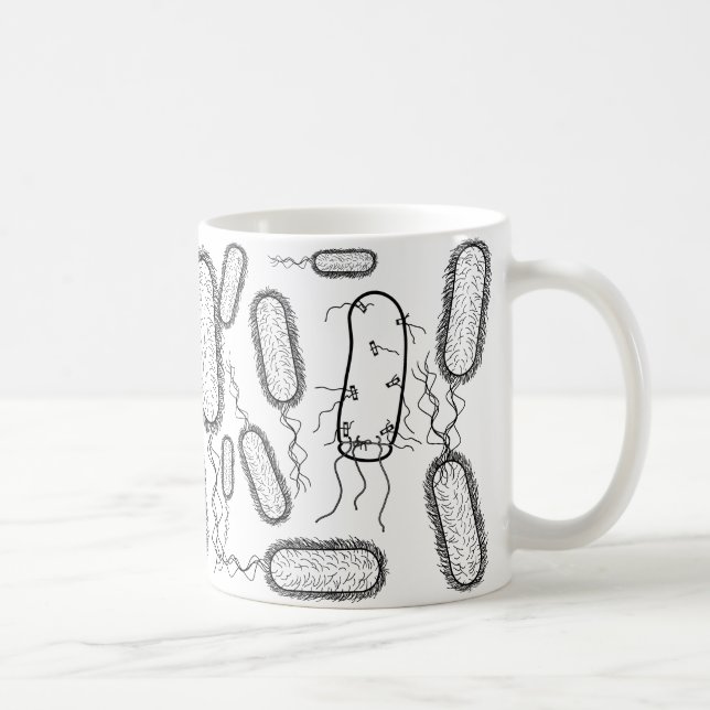 Plein graphique de tasse microbienne d'Imposter (Droite)
