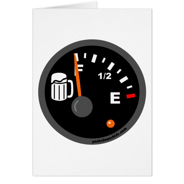 PLEIN RÉSERVOIR DE BIÈRE (Devant)