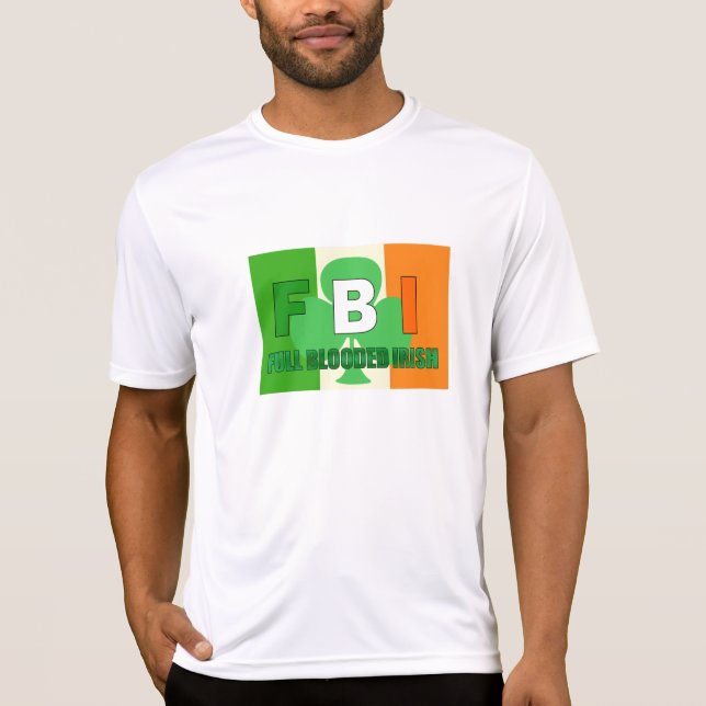 Plein T-shirt d'Irlandais de Blooded (Devant)