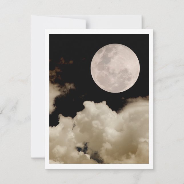 PLEINE LUNE CLOUDS SEPIA (Devant)