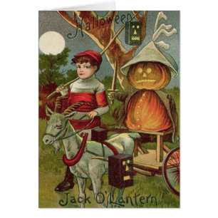 Pleine lune de chèvre Citrouille Jack O'Lantern