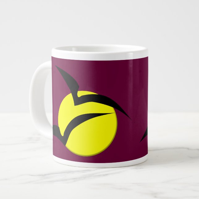 Pleine Lune et Chauves-souris Mug (Devant gauche)