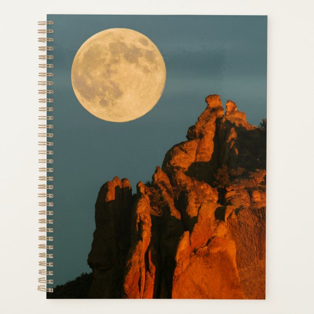 Pleine Lune | Falaises de Basalte Smith Rock State (Devant)