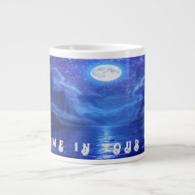 Pleine lune Serenity Mug Coupe de café inspirée de