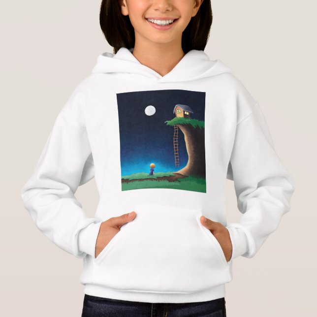 Pleine lune Sky Sweat - shirt à capuche (Devant)