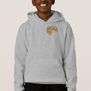 Pleine lune Sweat - shirt à capuche de la lune pou