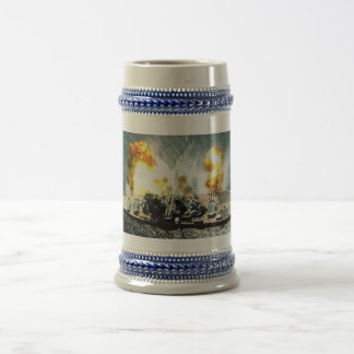 Pleins Steins et tasses de mise à feu de flanc