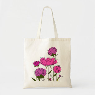 Pléthore de Sac fourre-tout de pivoines