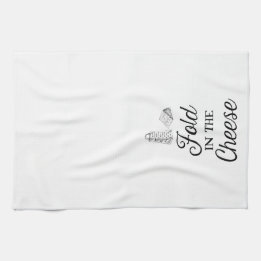 Plier dans la serviette de cuisine au fromage