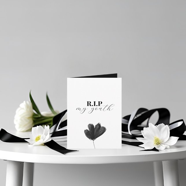 Plier Pic R.I.P. Invitation de 30e anniversaire de (Créateur téléchargé)