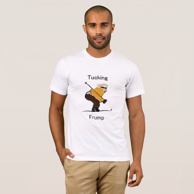 Plissage du T-shirt de vieille rombière (Devant entier)