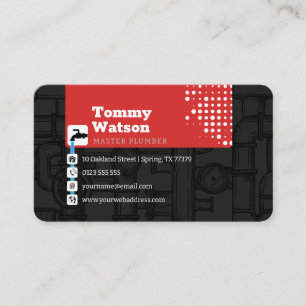 plombier principal Handy Man Carte de visite